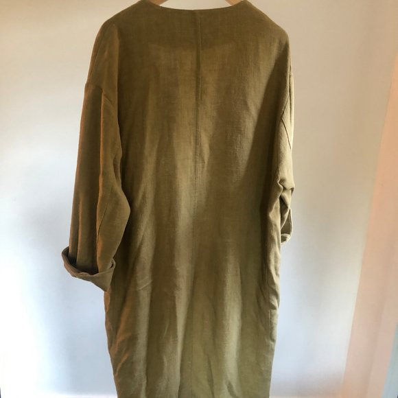 Oversized linen jacket - Picture 5 of 5